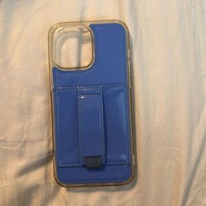 iPhone 14 Pro Max patent blue Walli case